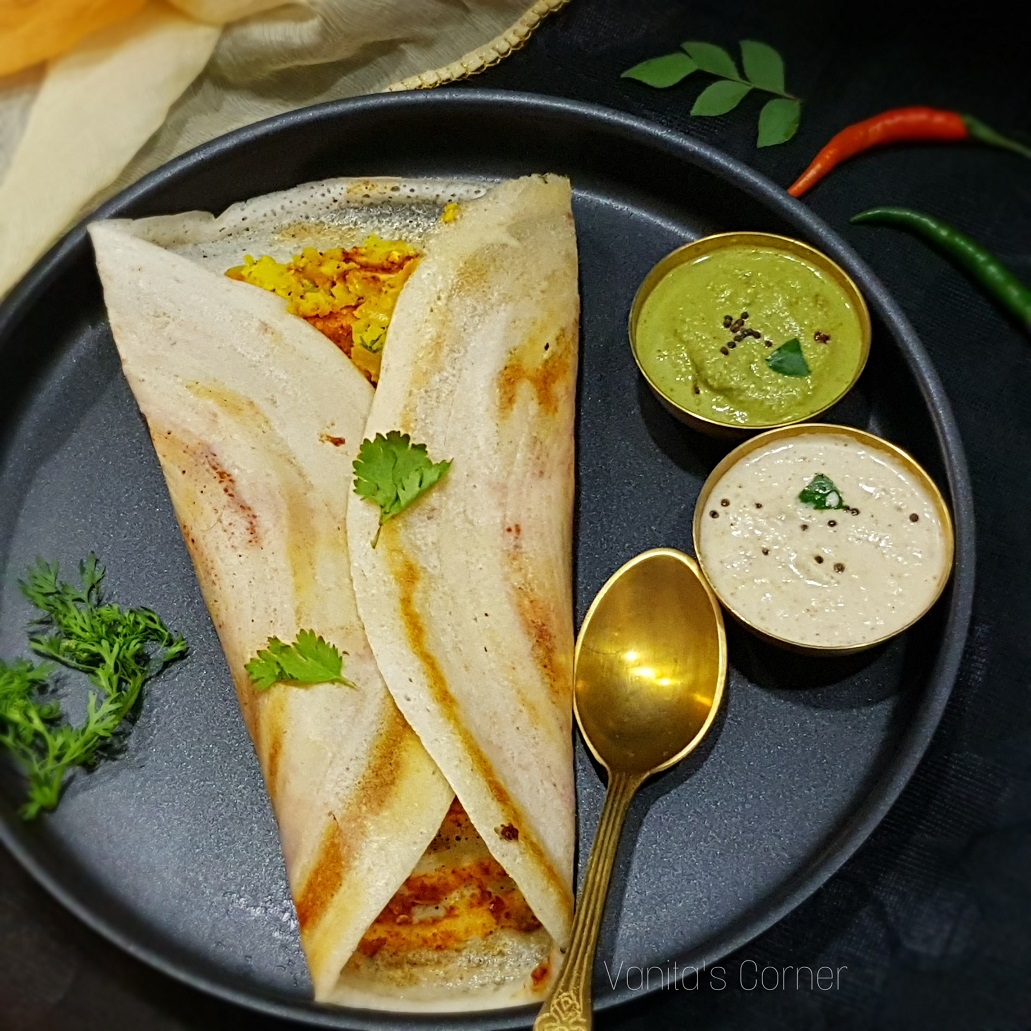 Masala dosa and paper dosa – South Indian meals in San Diego